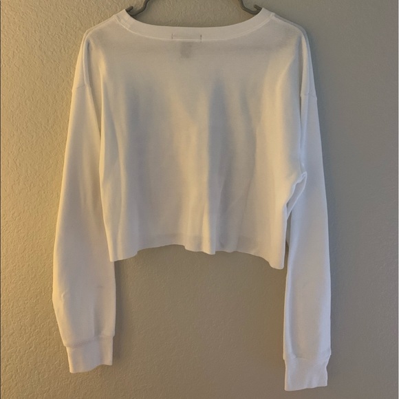 Forever 21 NASA long sleeve crop top - Picture 3 of 5